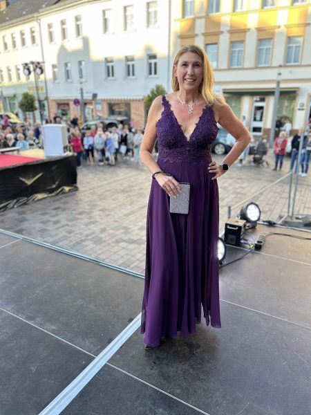 Langes Abendkleid