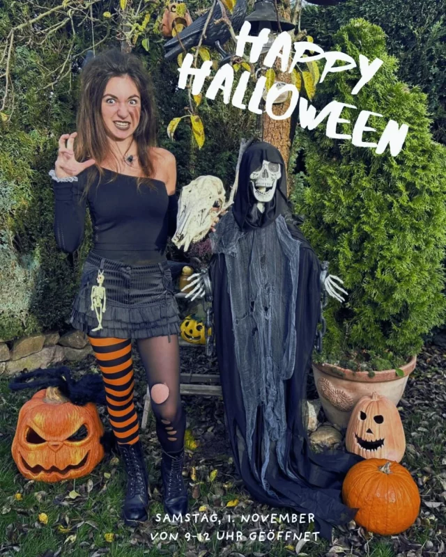 Wir wünschen euch allen einen schaurig, schönen Feiertag 👻☠️🎃🕷️.
Morgen sind wir von 9-12 Uhr für euch im Laden.
.
.
.
.
#halloween #gruseligschön #feiertag #schleiz #oettersdorf #badlobenstein #badköstritz #jena #weimar #saalburgebersdorf #saalfeld #rudolstadt #zeulenroda #greiz #pausa #plauen #neustadtorla #pößneck #ziegenrück #hermsdorf #hohenwarte #eisenberg #triptis #thüringen #heimatshoppen #halloweenkostüm