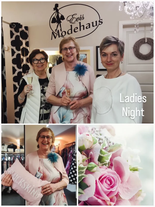 Viele liebe Gäste durften wir zur gestrigen Ladies Night begrüßen 💐❤️🥂.
Wir bedanken uns bei unseren lieben Kunden und wünschen euch viel Freude mit euren neuen ❤️Lieblingsteilchen.
Euch allen einen sonnigen Samstag.☀️

#Schleiz #badlobenstein #neustadtorla #jena #eisenberg