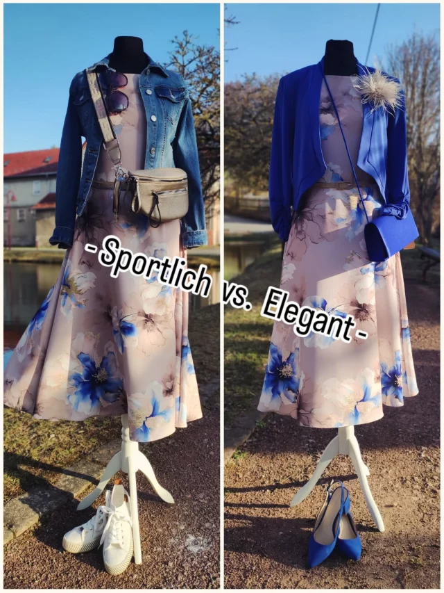Sportlich vs. Elegant 

Ein wunderschönes Outfit als Hochzeitsgast ist dieses Sommerkleid mit Kappenarm, Gürtel und Eingrifftaschen.
Auch perfekt im Sommer ☀️ zu kombinieren mit Jeansjacke und Turnschuhe.

👉🏼 Kleid 99,95
👉🏼 Jeansjacke 59,95
👉🏼 Kurzjacke 79,95

#outfithochzeitsgast #hochzeitsgast #jena #saalfeld #pößneck