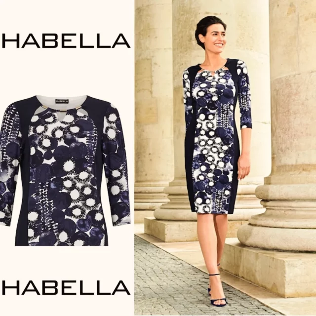 Entdeckt unsere zeitlosen Modeklassiker.

Kleid im Etui-Stil von Habella, farblich an den Seiten abgesetzt, dreiviertel Arm sowie aufwendig gearbeiteter Ausschnitt.

Habt einen schönen Start ins Wochenende ☀️☕💐.

#habella #etuikleid #plauen #greiz #weida