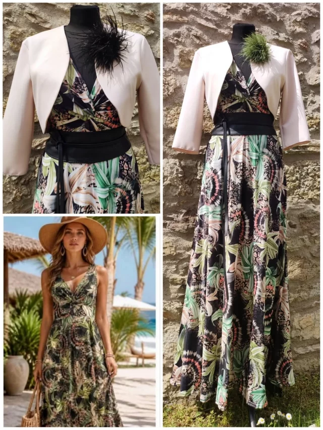 Ein leichtes Sommerkleid in Maxi-Länge das sowohl als Urlaubskleid - oder auch mit einem Kurzblazer kombiniert für ungezwungene Feierlichkeiten tragbar ist. 🫶🏼

👉🏼 Kurzblazer 49,95
👉🏼 Kleid Einheitsgröße 59,95
👉🏼 Echt Ledergürtel 29,95

#hochzeitsgastoutfit #gera #zeulenroda #badlobenstein #pößneck