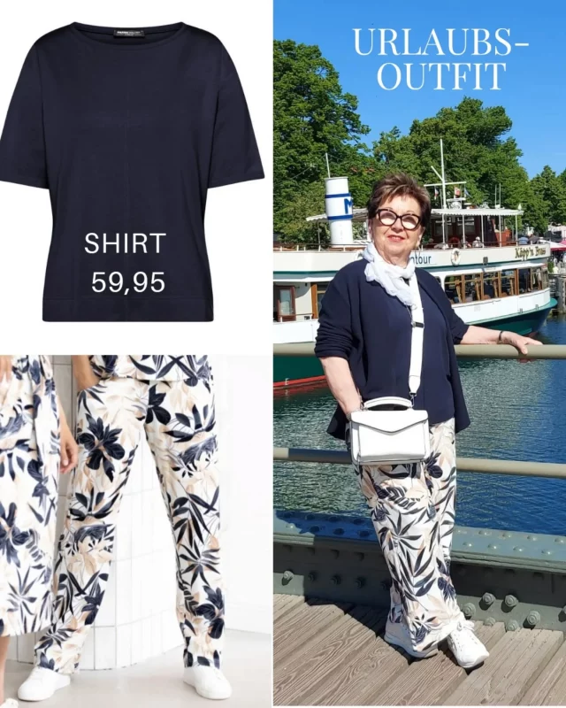 Dieses schöne Urlaubsfoto von der sonnigen ☀️ Ostsee erreichte uns heute von der lieben Evi.
Das marineblaue T-Shirt von Frank Walder passt perfekt zur leichten Jersey-Hose im modischen Look.

Danke für das Foto und noch ein paar entspannte Urlaubstage für euch. 

#urlaubsoutfit
#saaleorlakreis #pößneck #neustadtorla #zeulenroda