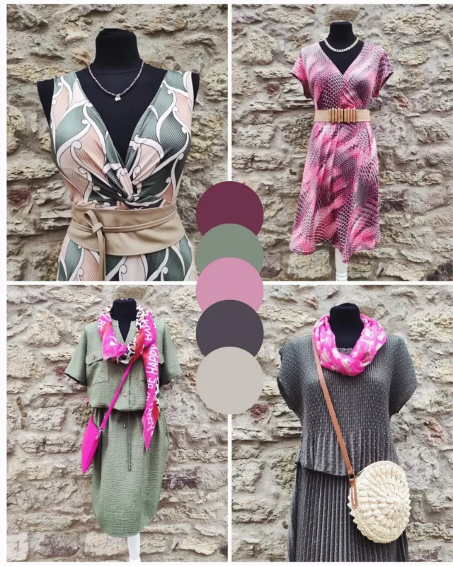 Grün und Pink sind Komplementärfarben.

Diese Farbkombi wirkt besonders lebendig, frisch und feminin. Um den Look harmonisch zu halten, ohne dass er überladen wirkt, setzt man auf Nuancen, die in der Intensität zueinander passen.

Liebe Grüße aus Oettersdorf ☀️👋🏼 

#instafashıon #einzelhandel #ostthüringen #greiz #pößneck